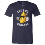 Lets Go Banana Retro Boys Kids Men Youth T-Shirt - V-Neck Shirt, Navy, V-Neck T-Shirt Lets Go Banana Retro Boys Kids Men Youth T-Shirt - V-Neck Shirt, Navy, V-Neck T-Shirt