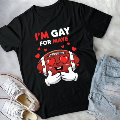 Alternative view of I'm Gay for Maye T-Shirt - V-Neck Shirt - Funny Gay Saying Appare