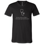 I'm Not As Mean As Nurse Doctor T-Shirt - V-Neck Shirt, Black, V-Neck T-Shirt I'm Not As Mean As Nurse Doctor T-Shirt - V-Neck Shirt, Black, V-Neck T-Shirt