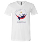 Out Of Office Forever Funny T-Shirt - Retired V-Neck Shirt, White, V-Neck T-Shirt Out Of Office Forever Funny T-Shirt - Retired V-Neck Shirt, White, V-Neck T-Shirt