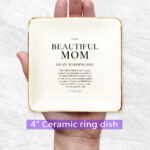 To My Beautiful Mom Dish MK 5