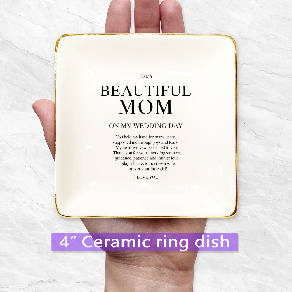 To My Beautiful Mom Dish MK 5