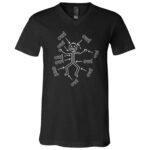 Funny Ow Shirt Stick Figure Pain Meme T-Shirt V-Neck Shirt , Everything Hurts Tee, Adulting Humor Shirt,, Black, V-Neck T-Shirt