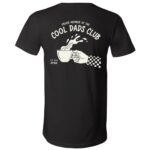 Cool Dads Club Shirt, Personalized Dad Tee, New Dad Gift, Custom Family T-Shirt, Fathers Day Shirt for Dad, Black, V-Neck T-Shirt