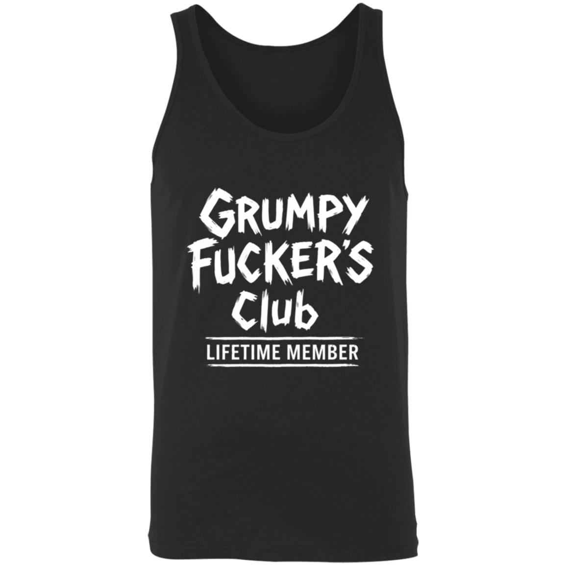 Grumpy Fucker’s Club Lifetime Member Tank Top, Funny Sarcastic Adult Humor Tank, Grumpy Gift Shirt, Black, Unisex Tank Top Grumpy Fucker’s Club Lifetime Member Tank Top, Funny Sarcastic Adult Humor Tank, Grumpy Gift Shirt, Black, Unisex Tank Top