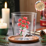January Red Carnation MugJanuary Red Carnation Mug MK 2