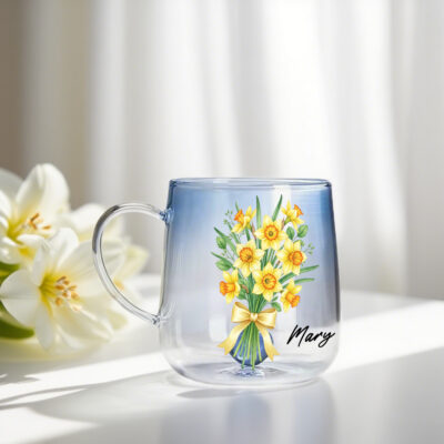 Gradient Glass Mug