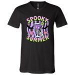 Spooky Summer Halloween Shirt, Skeleton Margarita Beach T-Shirt, Funny Summerween Spooky Season Tee, Black, V-Neck T-Shirt Spooky Summer Halloween Shirt, Skeleton Margarita Beach T-Shirt, Funny Summerween Spooky Season Tee, Black, V-Neck T-Shirt