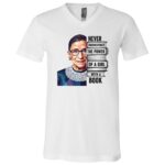 Bella + Canvas Unisex Jersey SS V-Neck T-Shirt, White, V-Neck T-Shirt Bella + Canvas Unisex Jersey SS V-Neck T-Shirt, White, V-Neck T-Shirt