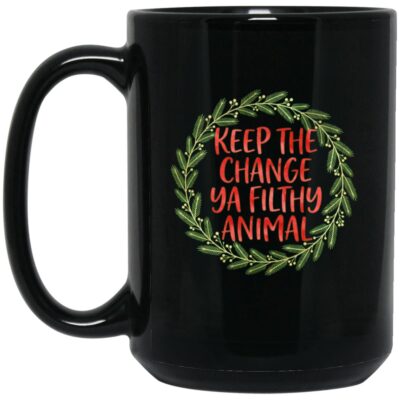 15 oz. Black Mug