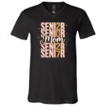Senior Mom 2027 Graduation Shirt, Class of 2027 Proud Senior Mom T-Shirt, Black, V-Neck T-Shirt Senior Mom 2027 Graduation Shirt, Class of 2027 Proud Senior Mom T-Shirt, Black, V-Neck T-Shirt