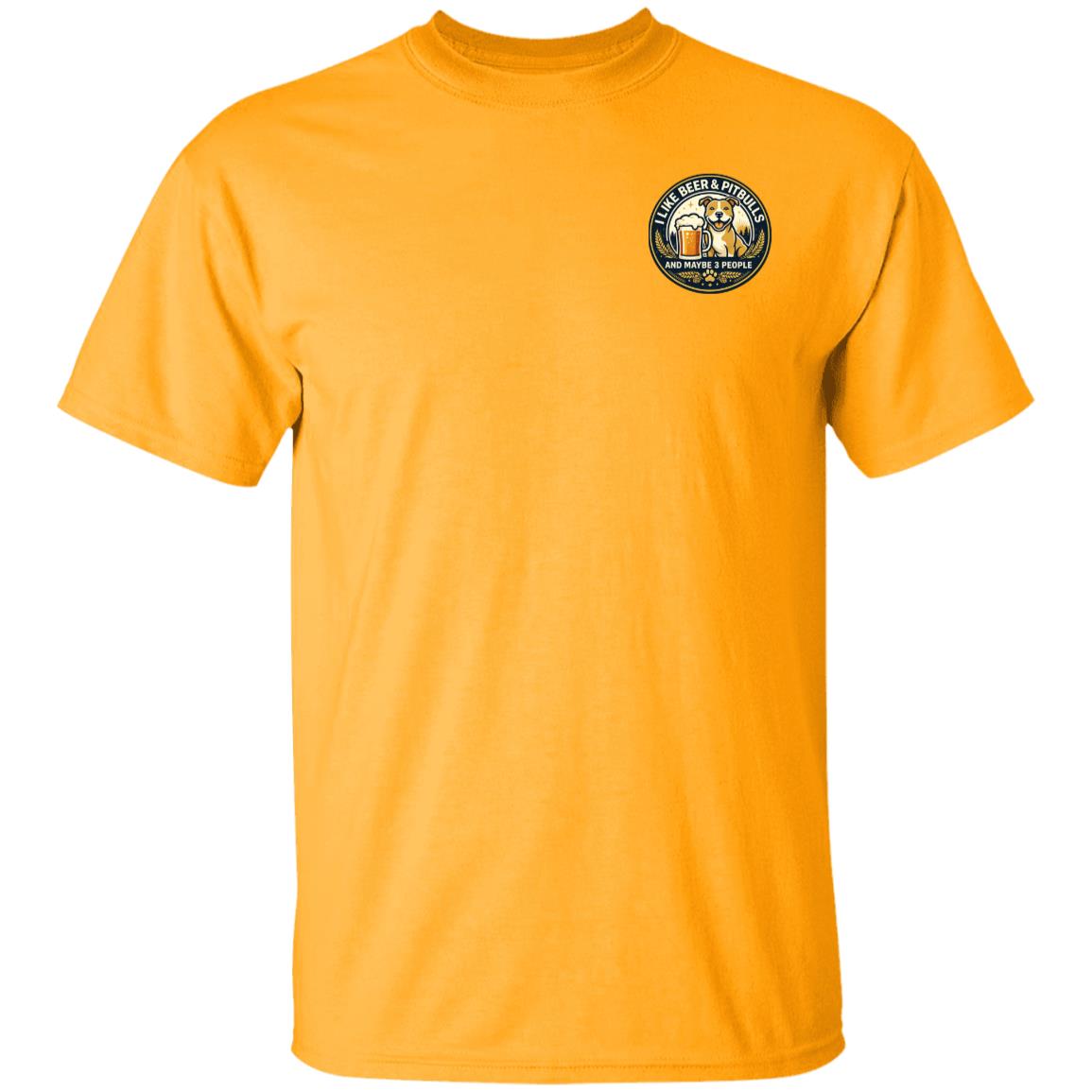 Gildan 5.3 oz. T-Shirt, Gold, Gildan 5.3 oz. T-Shirt, Gold,
