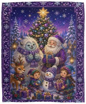 Cozy Plush Fleece Blanket - 50x60