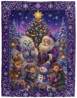 Cozy Plush Fleece Blanket - 60x80