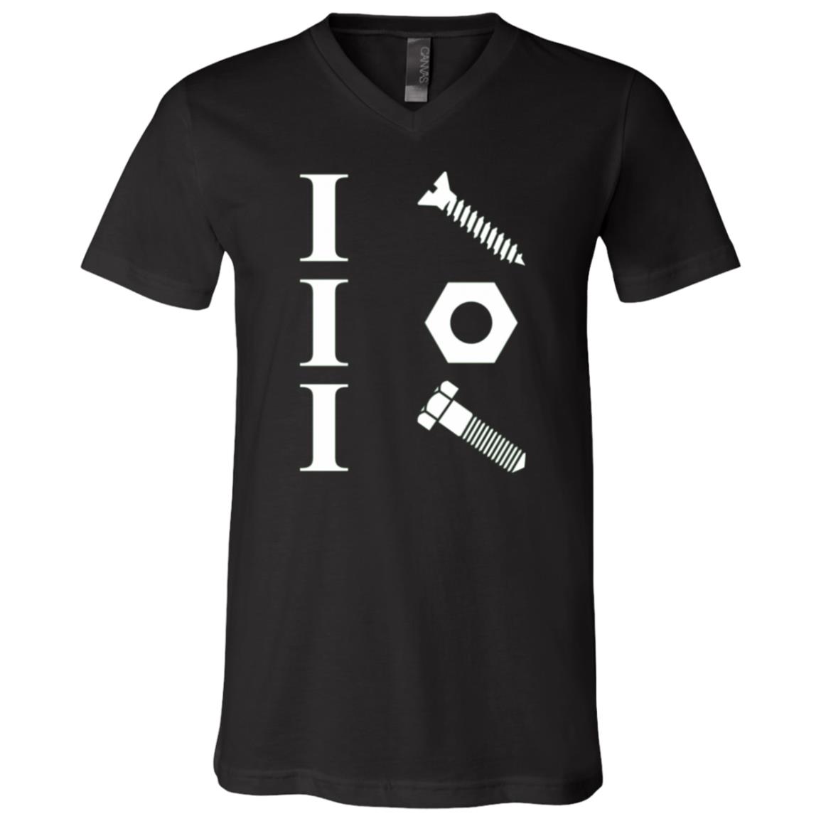I Screw I Nut I Bolt Shirt, Funny Mechanic Hardware Rebus Joke Tee, Mechanic Gift Unisex T-Shirt & V-Neck, Black, V-Neck T-Shirt I Screw I Nut I Bolt Shirt, Funny Mechanic Hardware Rebus Joke Tee, Mechanic Gift Unisex T-Shirt & V-Neck, Black, V-Neck T-Shirt
