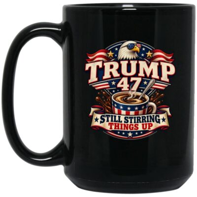 15 oz. Black Mug