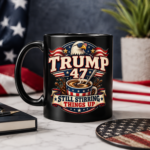 Trump 47 Still Stirring Things Up Coffee Mug, Funny Patriotic Political Mug, Trump Supporter Gift, 11oz 15oz Ceramic Cup - Thumbnail Image 4