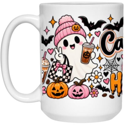15 oz. White Mug