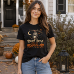 Dead Tired But Still Spooky Opossum Shirt, Funny Possum Halloween T-Shirt, Vintage Spooky Animal Halloween Tee - Thumbnail Image 6