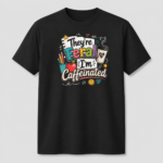 They're Feral I'm Caffeinated Teacher Shirt, Funny Teacher T-Shirt, Teacher Coffee Shirt, Back to School Teacher Tee - Thumbnail Image 7