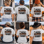 Only Thing Scarier Than Halloween Is My Past Choices In Men Shirt, Funny Women Halloween T-Shirt - Thumbnail Image 3