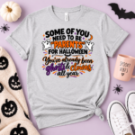 Some Of You Need To Be Parents For Halloween Shirt, Funny Ghosts and Clowns Halloween T-Shirt - Thumbnail Image 2