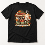 Read Sip Repeat Shirt – Book Lover Coffee T-Shirt, Cozy Fall Reading Gift for Bookish Coffee Lover - Thumbnail Image 7