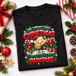 All I Want For Christmas Is A Cooperative Pancreas T-Shirt – Funny Diabetes Christmas Shirt, Pancreas Humor Holiday Tee - Thumbnail Image 5