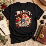Raise Hell Keep Your Crown Shirt, Western Feminist T-Shirt, Cowgirl Women Empowerment Tee, Retro Western Graphic Shirt for Women - Thumbnail Image 7
