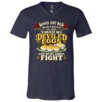 3, Navy, V-Neck T-Shirt