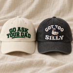 Got Too Silly Embroidered Hat - Funny Goose Twill Cap for Halloween - Thumbnail Image 4